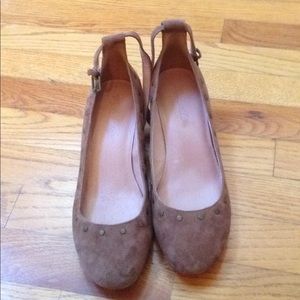 NWOT madewell block heels